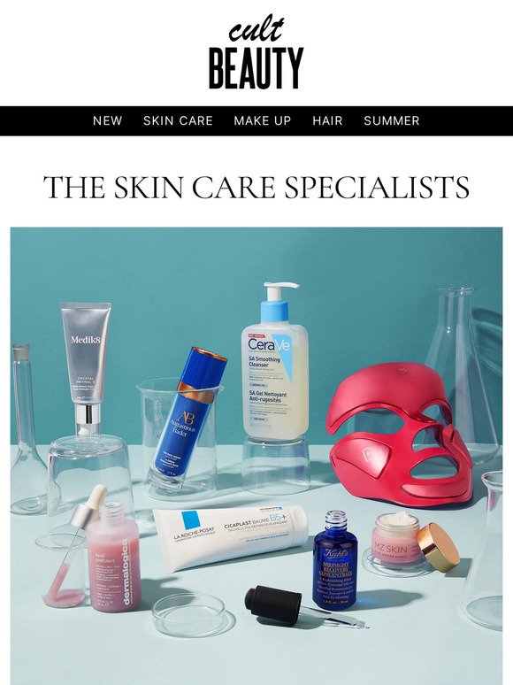 Introducing the skin care specialists