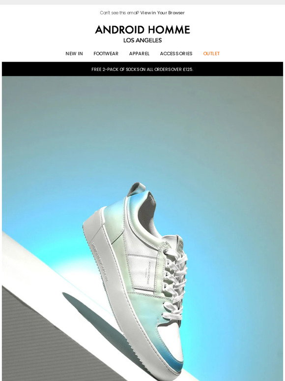Android Homme: Limited Edition: UV Activated Point Dume Low | Milled