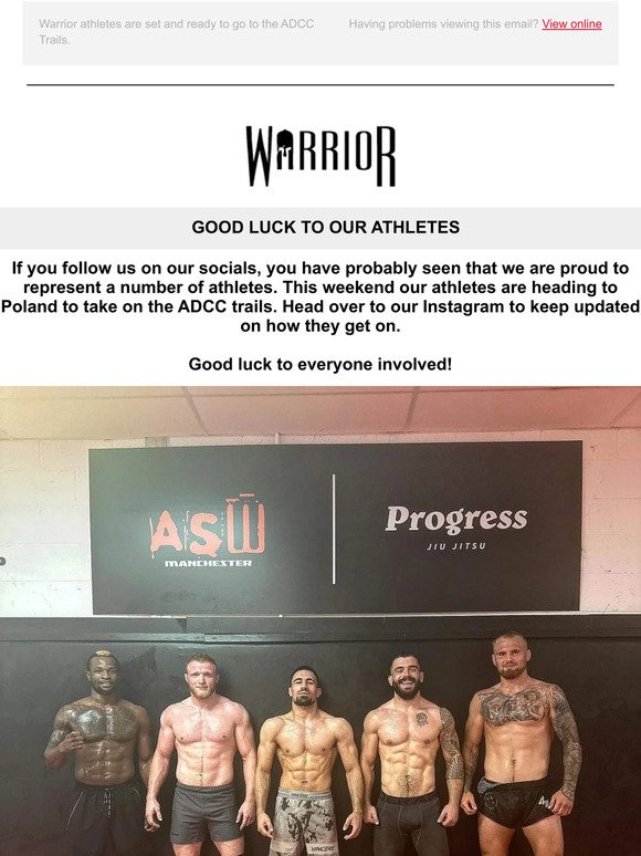 Warrior athletes are ready to take on the ADCC Trials in Poland 