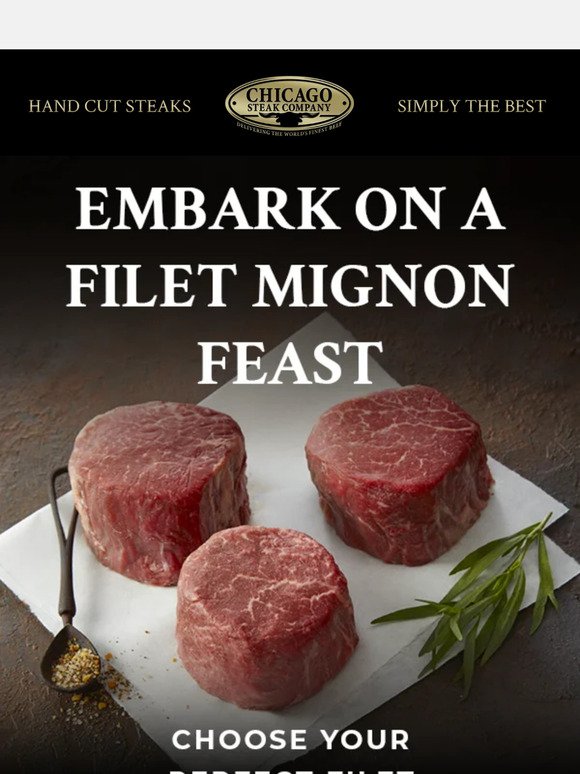 🥩 Discover the Filet Mignon Difference!