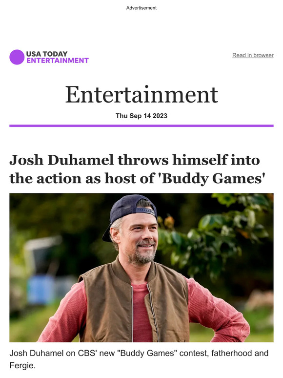 Josh Duhamel Talks 'Buddy Games,' Vikings, Deion & More, Full Interview