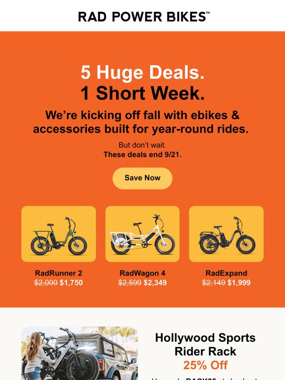 5 huge deals 😲 1 short week