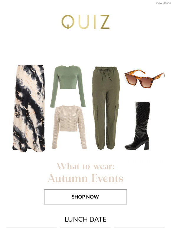 What to wear: Autumn events 🧡