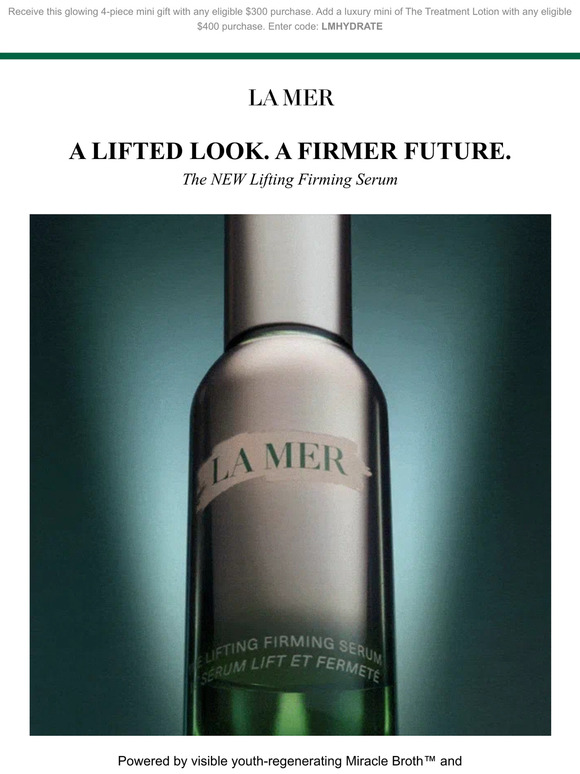 The results are in: The NEW Lifting Firming Serum