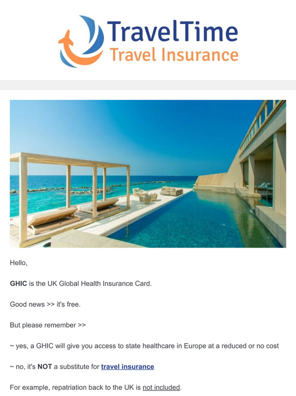 is ghic travel insurance