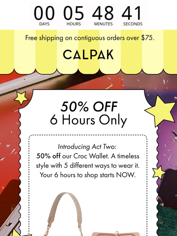 50% OFF Happening NOW