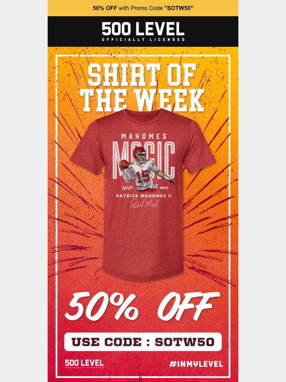 🏈 Go Long With Our Shirt Of The Week!