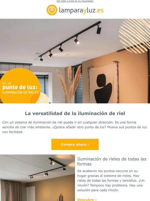 Hola, Creador de ambiente: ¿Ya tienes tu iluminación de riel en el punto correcto? ✨