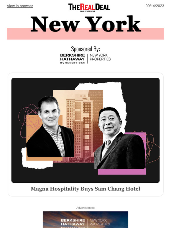 therealdeal Magna buys Sam Chang hotel; Compass’ Graves returns to
