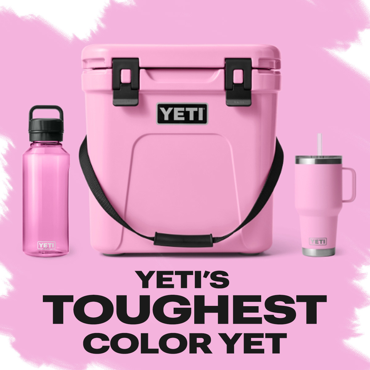 Public Lands Meet YETI's toughest color yet Power Pink Milled