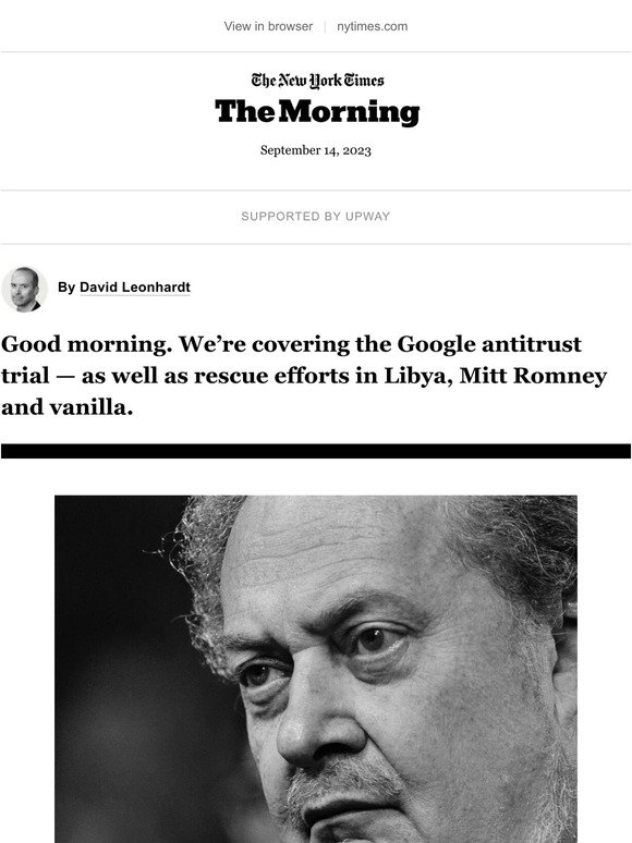 The Morning: Google on trial