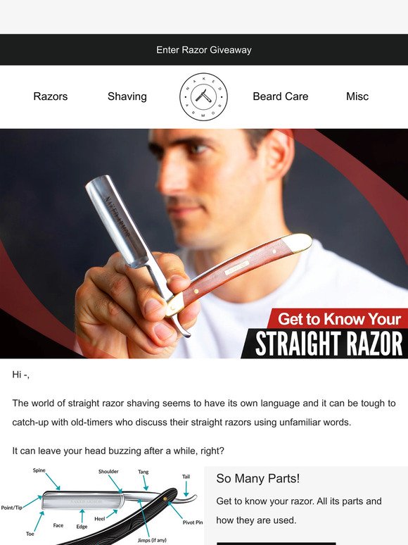 Get To Know Your Straight Razor ℹ️⚔️