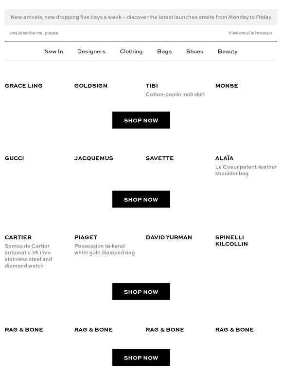 NetAPorter 3 trends you need to know now Milled