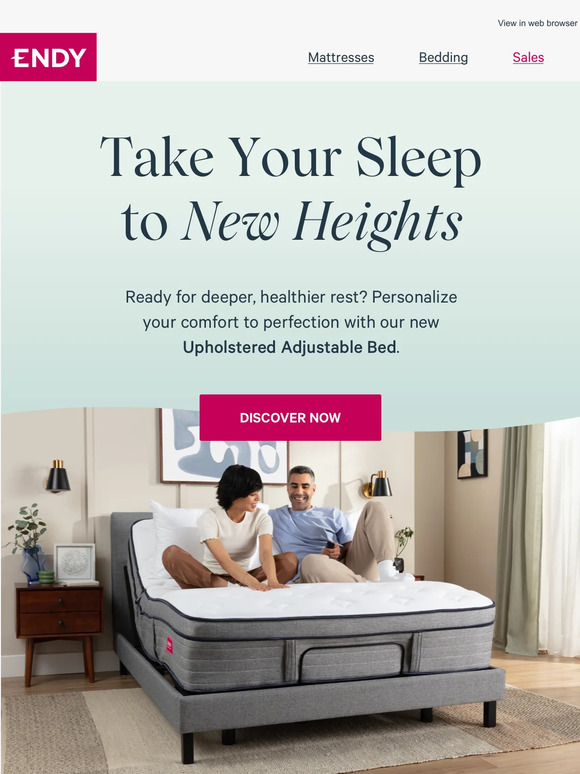 Big news! Meet our new Adjustable Bed 👀