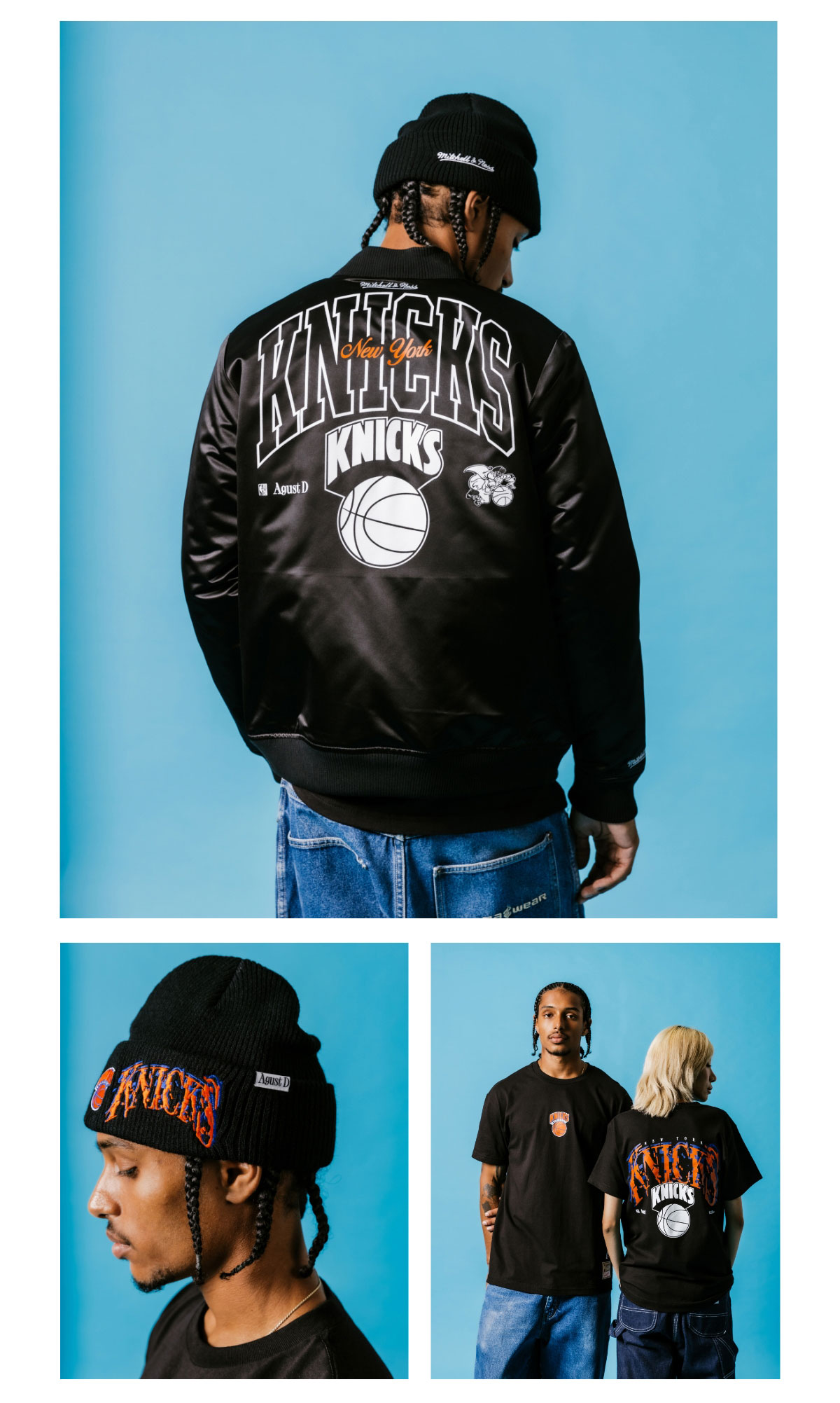 C0685S Mitchell & Ness × BTS SUGA AgustD BTS' Suga NBA Collaboration with Mitchell & Ness | Hypebeast