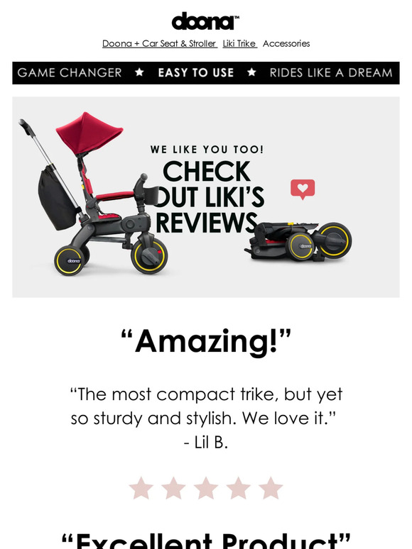 Get ready to roll with Liki 🚲