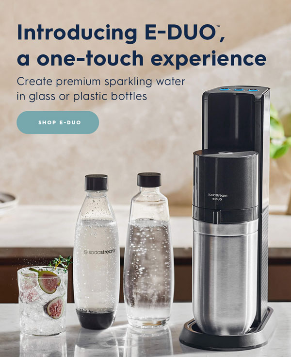 SodaStream USA, inc Introducing the new EDUO Milled