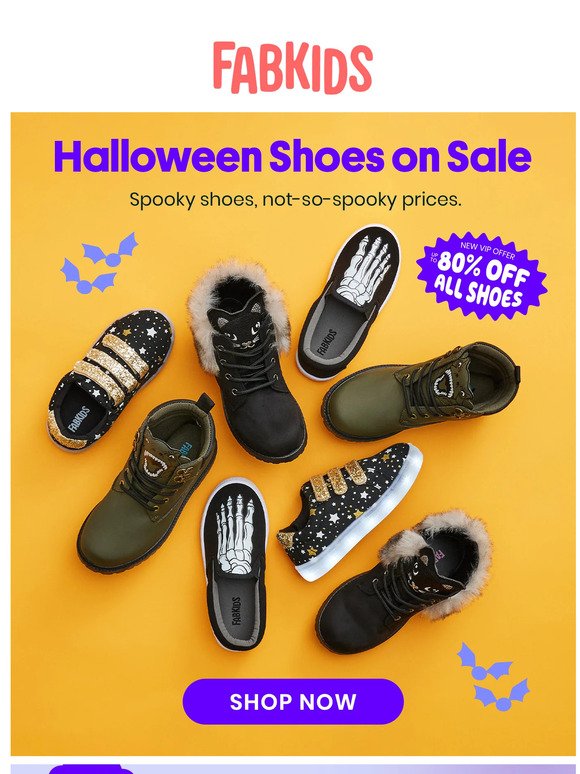 BOO! Up to 80% OFF Halloween shoes