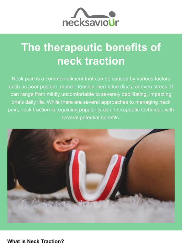 The Therapeutic Benefits of Neck Traction
