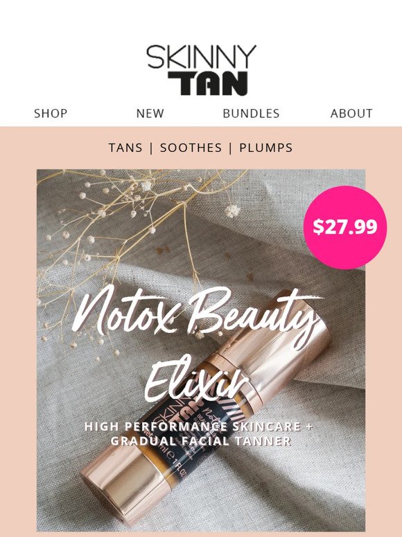 Notox Beauty Face Tan Elixir
