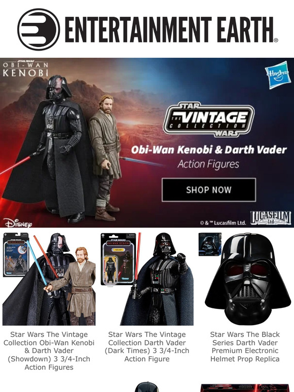 New Star Wars Obi-Wan/Darth Vader Showdown 2-Pack!