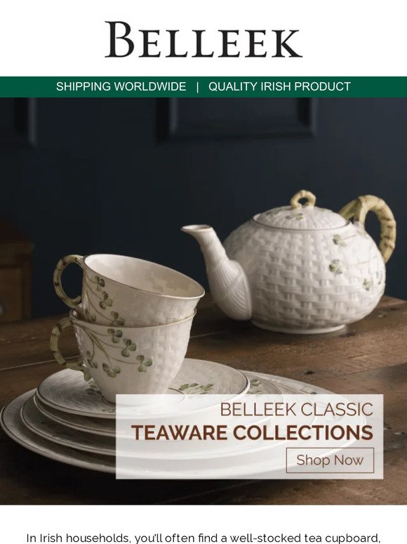 Traditional Irish Teaware 🫖☘️