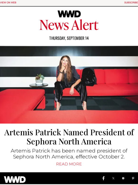 Sephora North America names Artemis Patrick as President - Premium Beauty  News