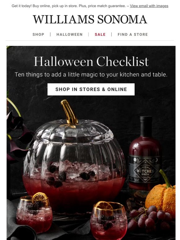 Ten must-haves from our Halloween Shop