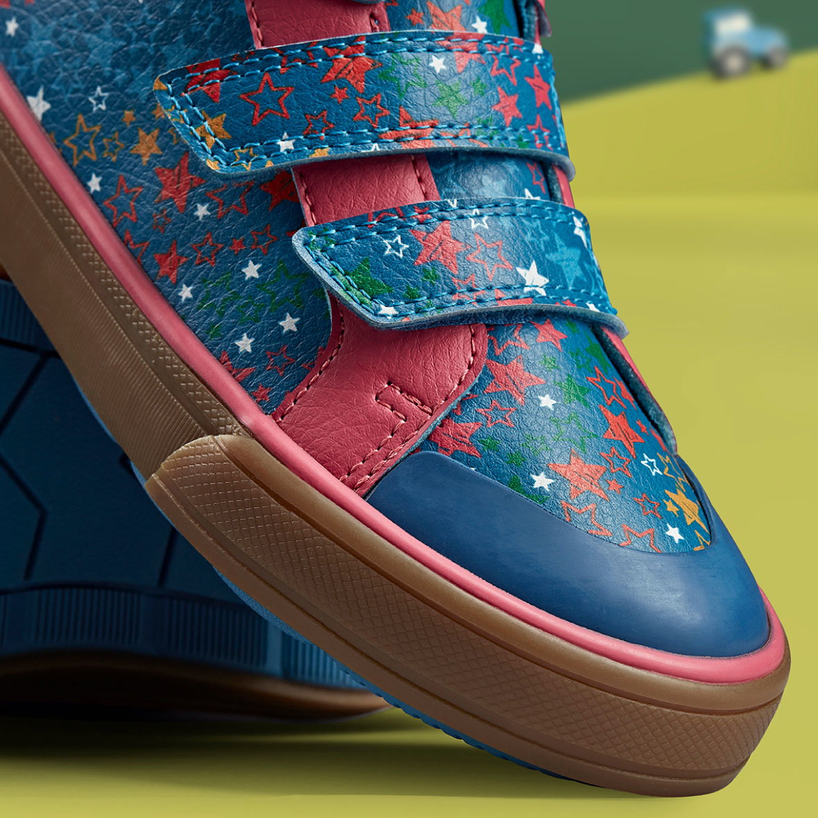 Foxing Star Hi Kid Blue linking to product page 