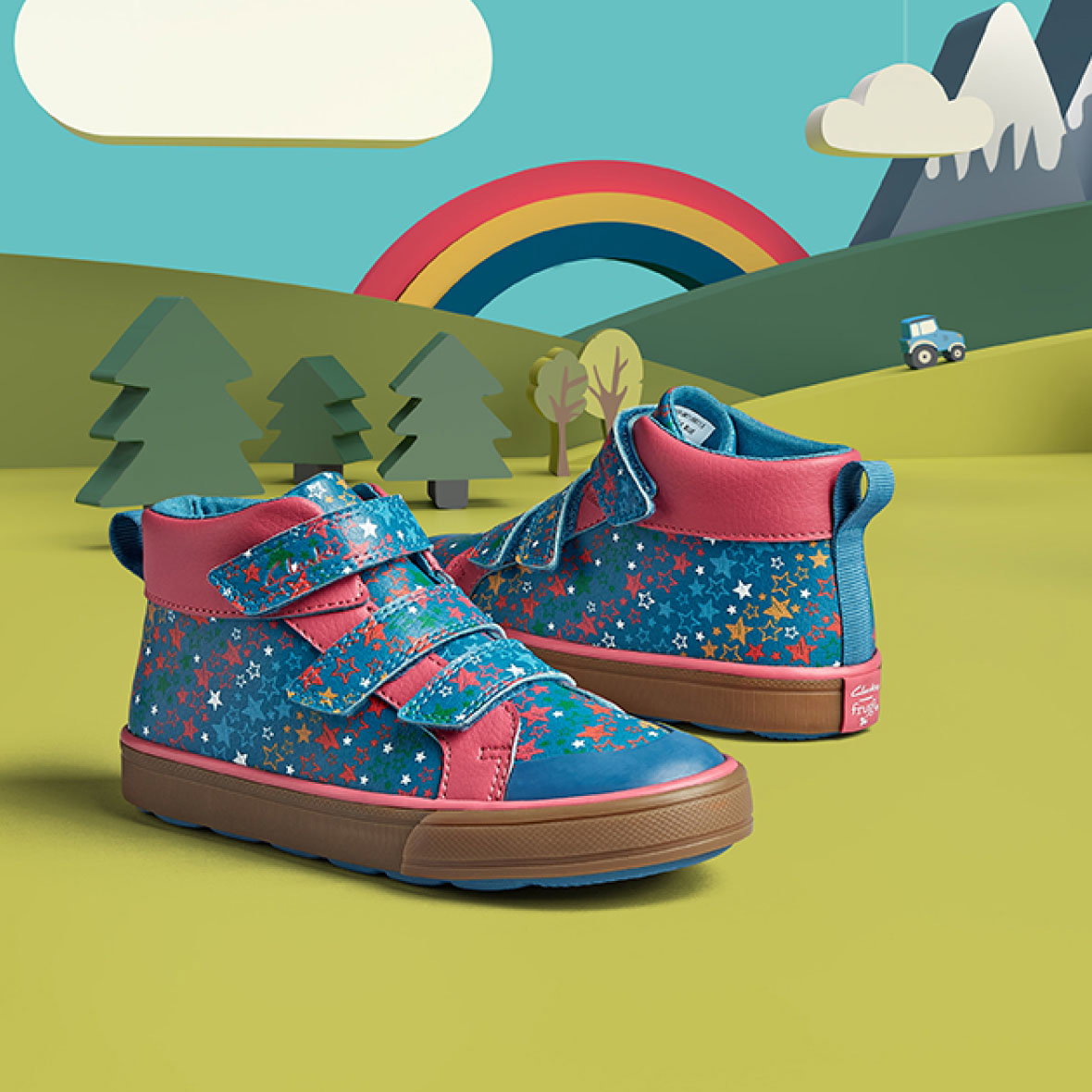 Foxing Star Hi Kid Blue image with links to product page