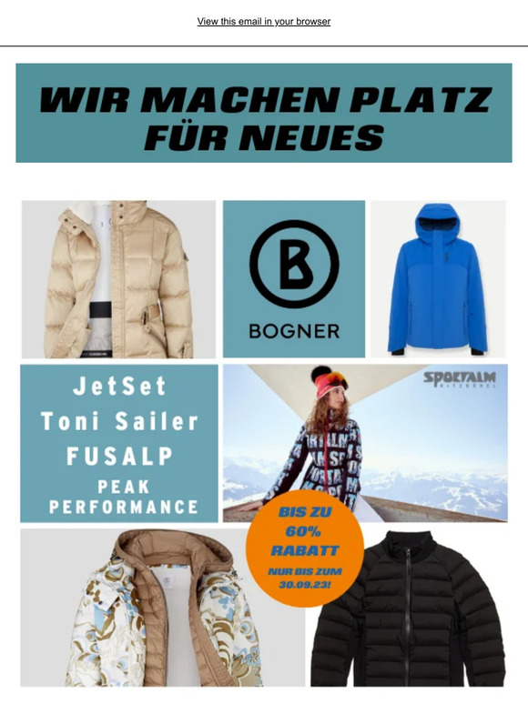 Wir machen Platz für Neues! Bis zu 60% Rabatt ...