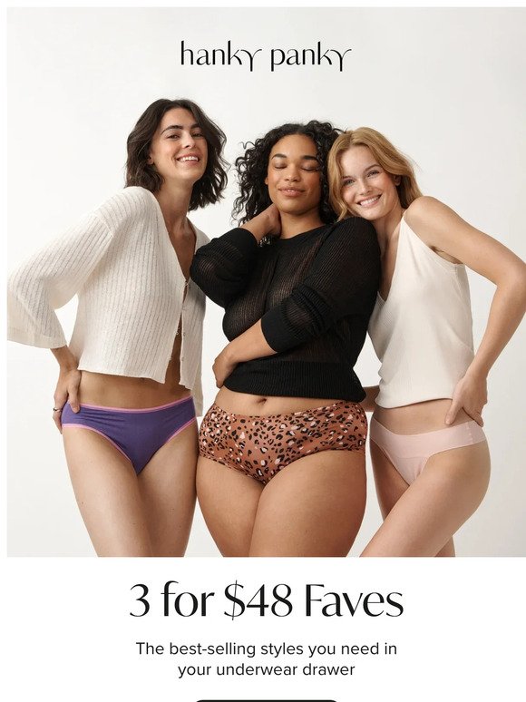 3 for $48 Faves