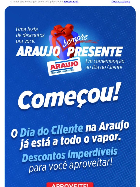 Black Friday Araujo 2023: Ofertas Imperdíveis em Todo o Site!