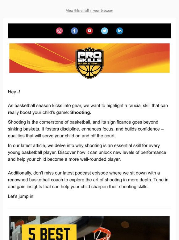 Enhancing Basketball Skills: The Crucial Role of Shooting 🏀