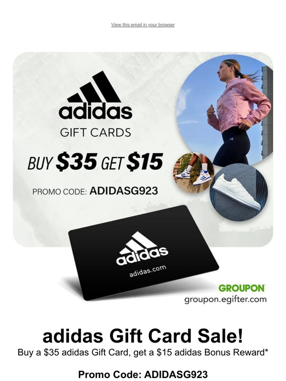 groupon adidas coupon