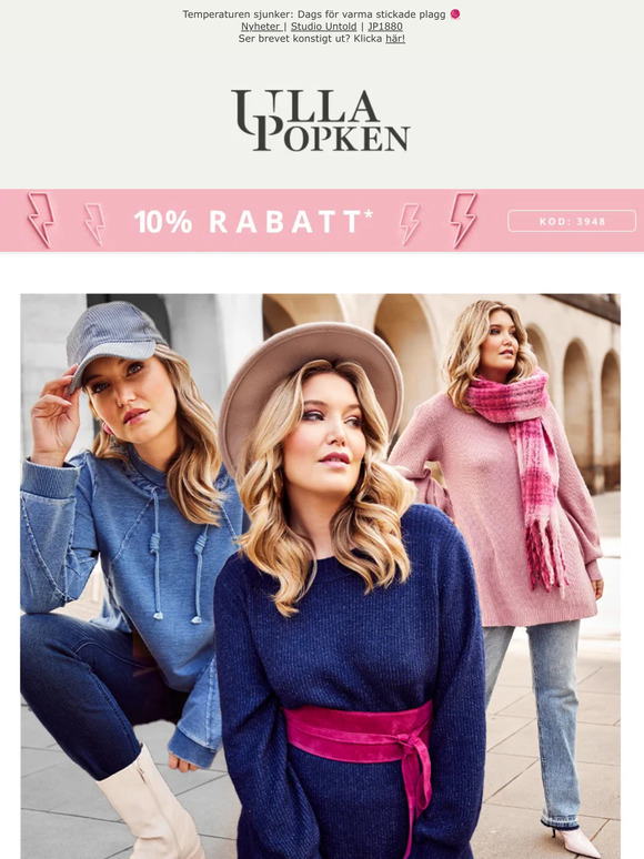 👛 Shoppingmaraton: 10% rabatt på ALLT