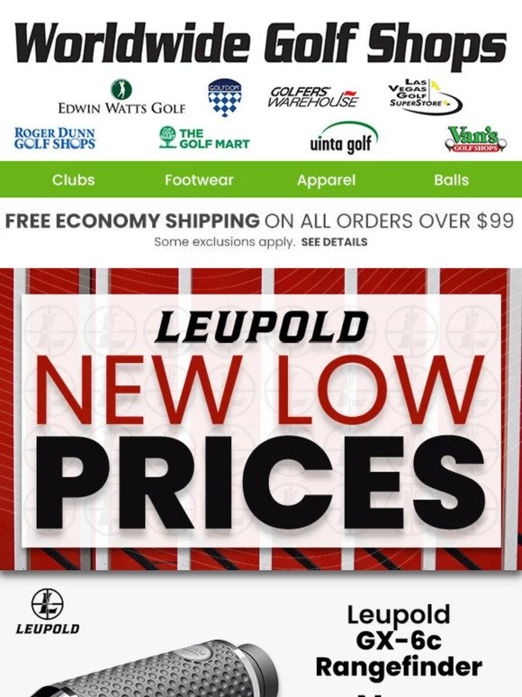 Up To $100 OFF Leupold Rangefinders!!