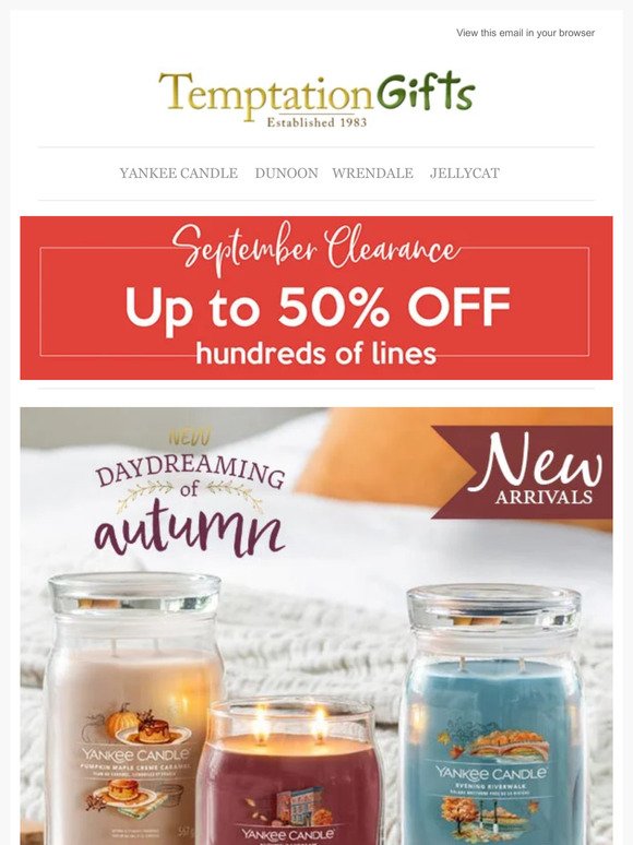 New Arrivals From Yankee Candle and Kate Spade New York!