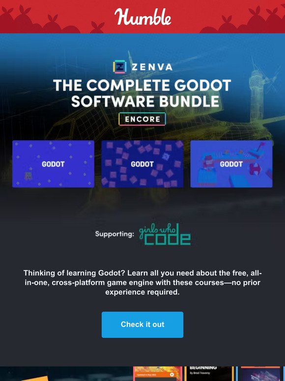 Want to learn to make games with Godot? 🦾 This is your bundle!