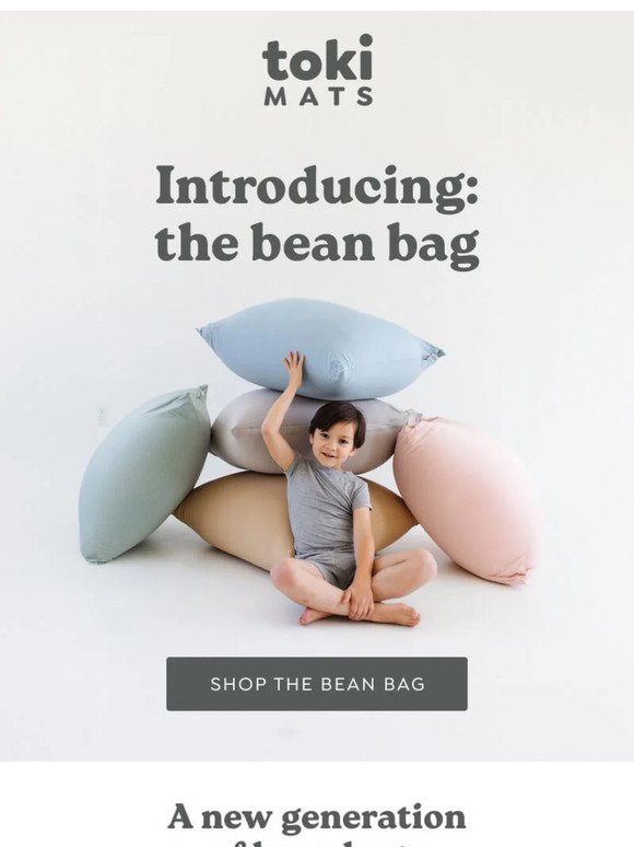 Meet the all-new bean bag!