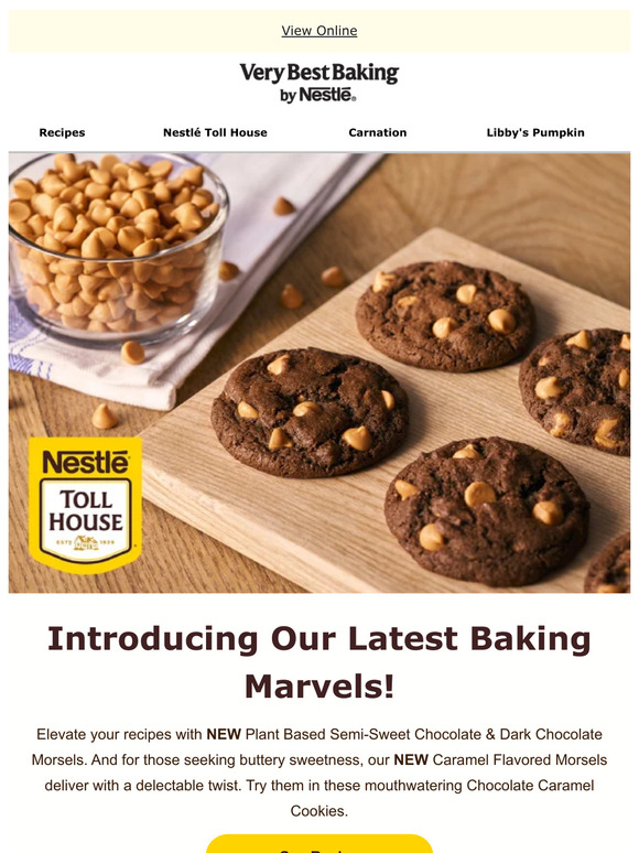 Get baking with NEW morsels.
