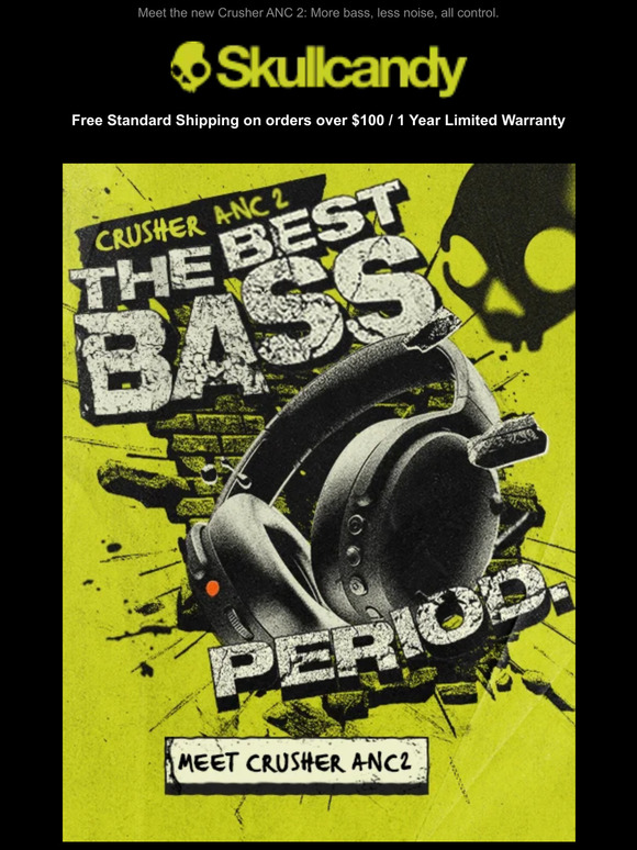 Skullcandy The most badass headphone in Skullcandy history Milled