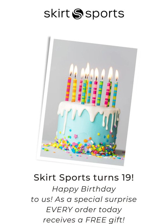 🎉Happy Birthday Skirt! FREE Gift with all orders today