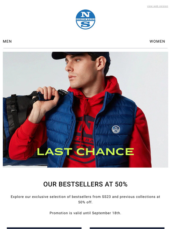 Last chance: our bestsellers at 50%