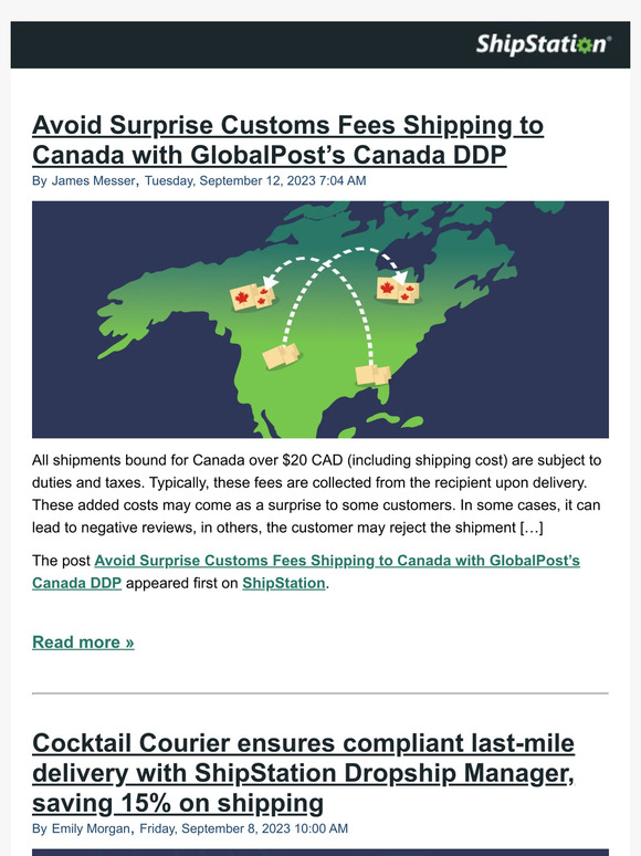 ShipStation Ecommerce Shipping Blog Weekly
