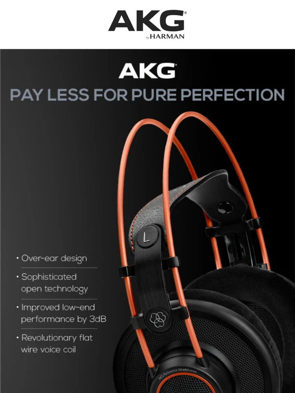 Master the Sound - AKG K712 Pro at $260 off