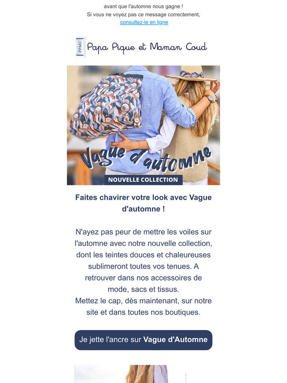Papa Pique Et Maman Coud Nouvelle Collection