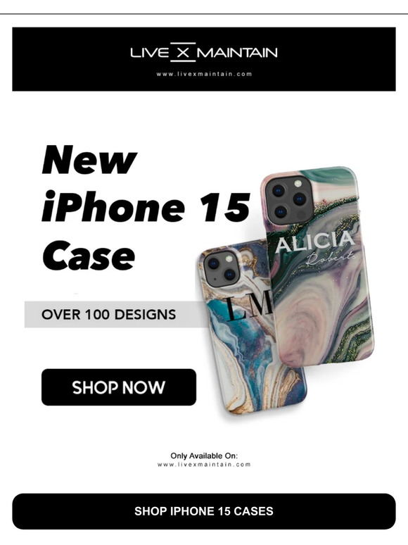 Live X Maintain Get Your New iPhone 15 Protected Milled