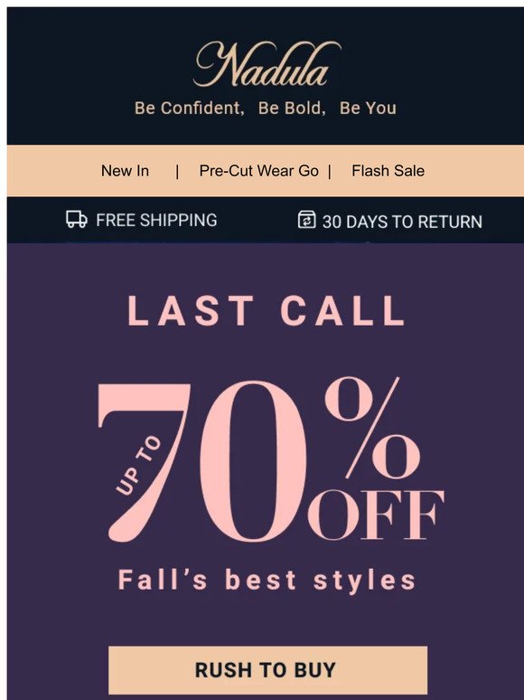 Sorry, we will cancel this 70% OFF super offer.