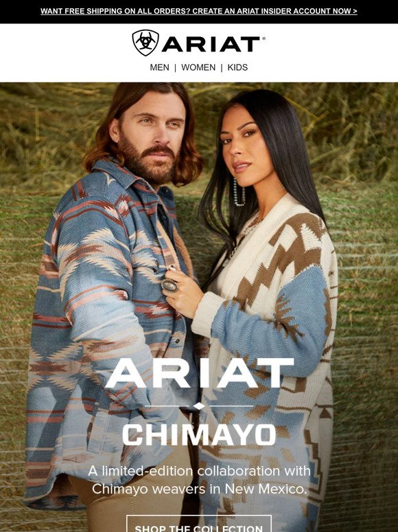 Just In: Ariat x Chimayo